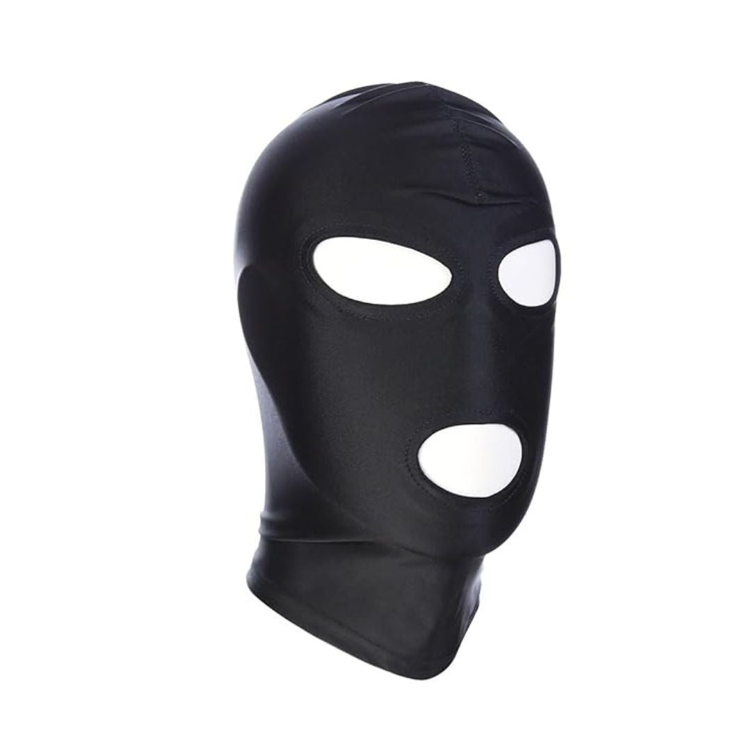BDSM Black full Face Cover Mask For Men