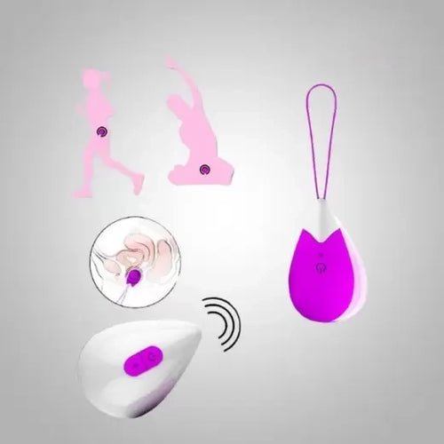 10 Speed Remote Control Vibrating egg Vaginal Tighten Kegel Ball