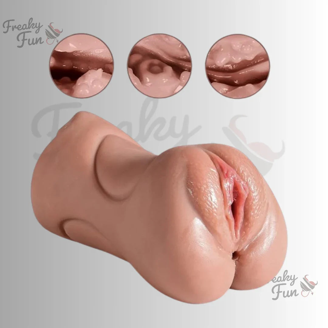 3 in 1 Masturbator Pussy Anal Mouth