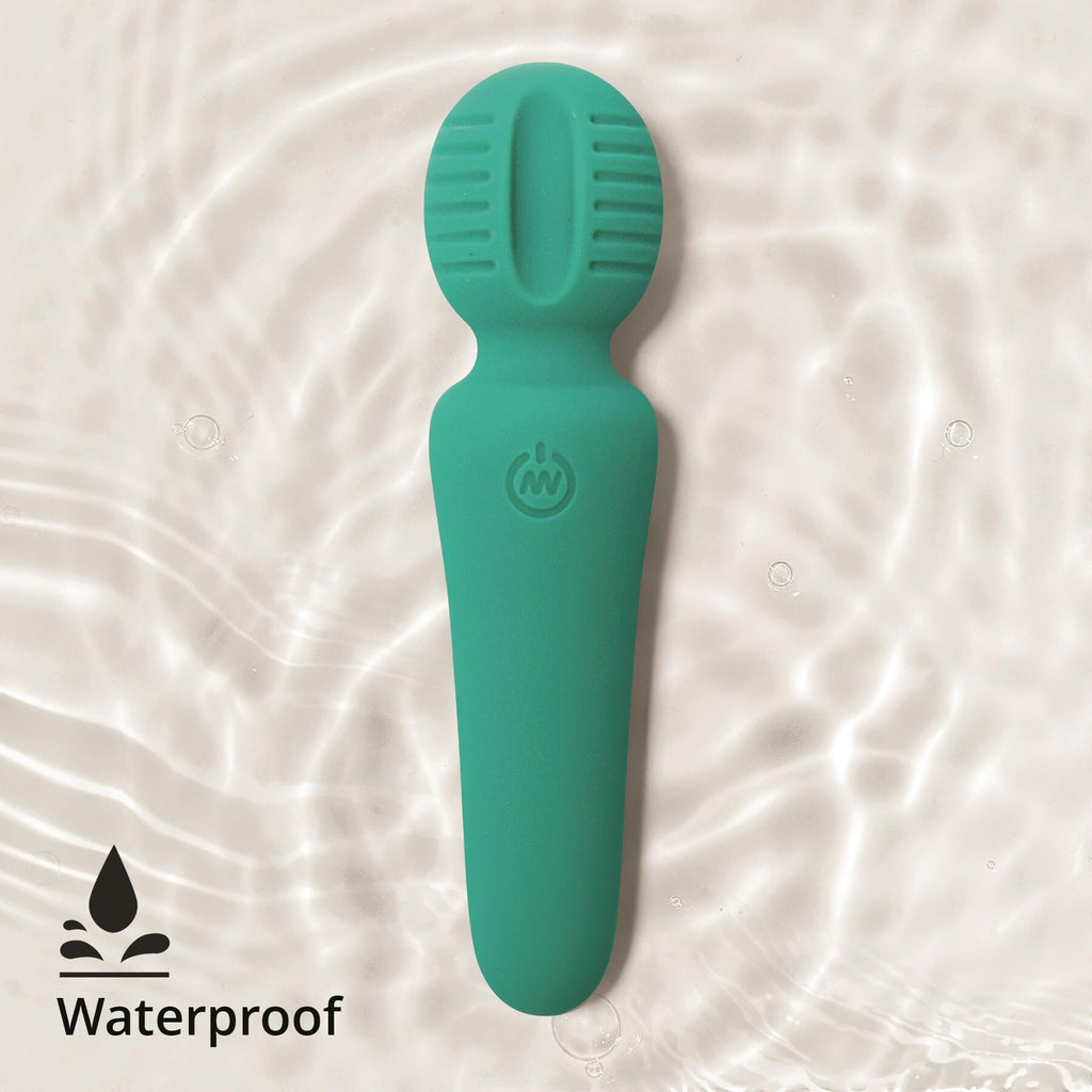 Eve's Petite Powerful Rechargeable Silicone Wand for Intense Clitoral Bliss & 10 Functions