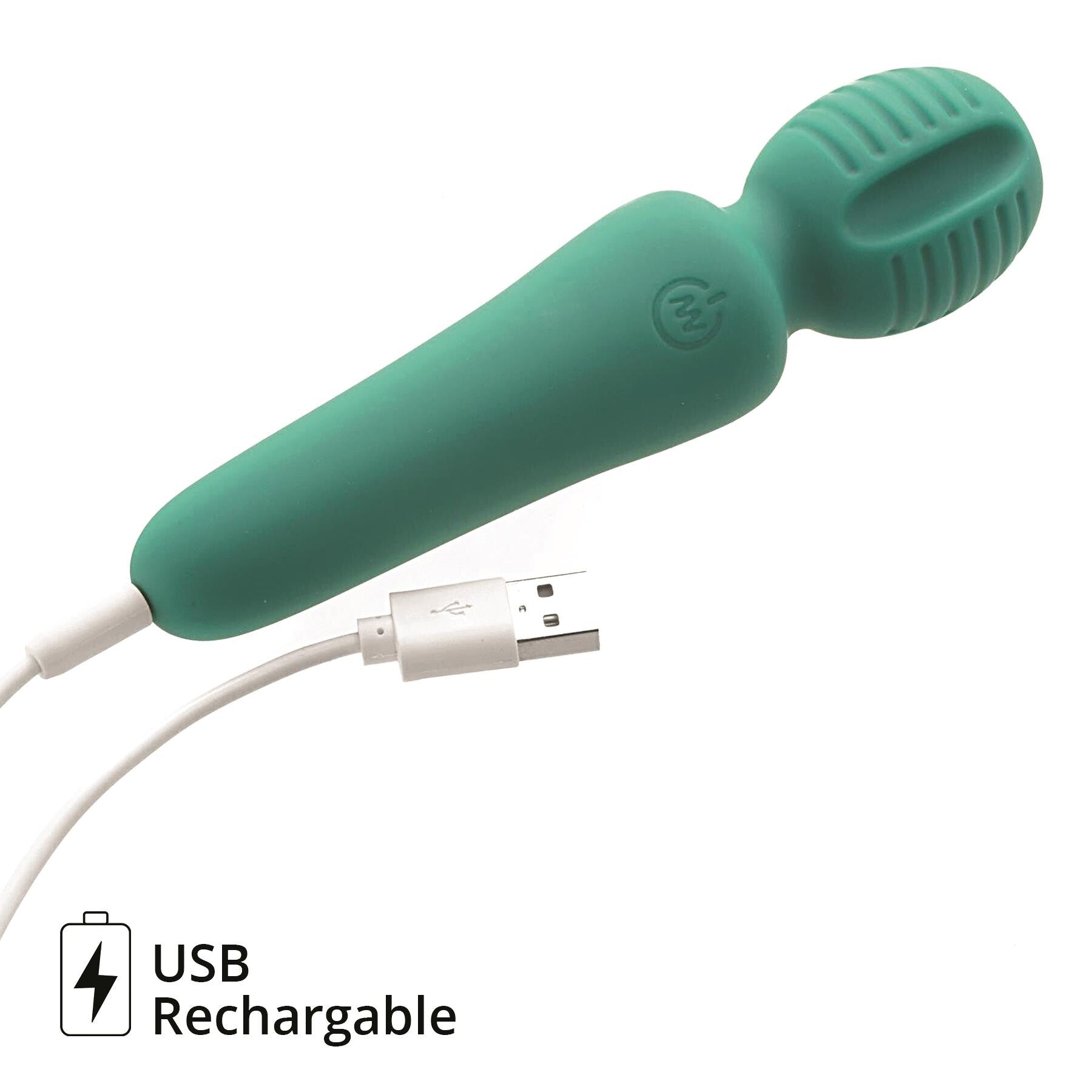 Eve's Petite Powerful Rechargeable Silicone Wand for Intense Clitoral Bliss & 10 Functions