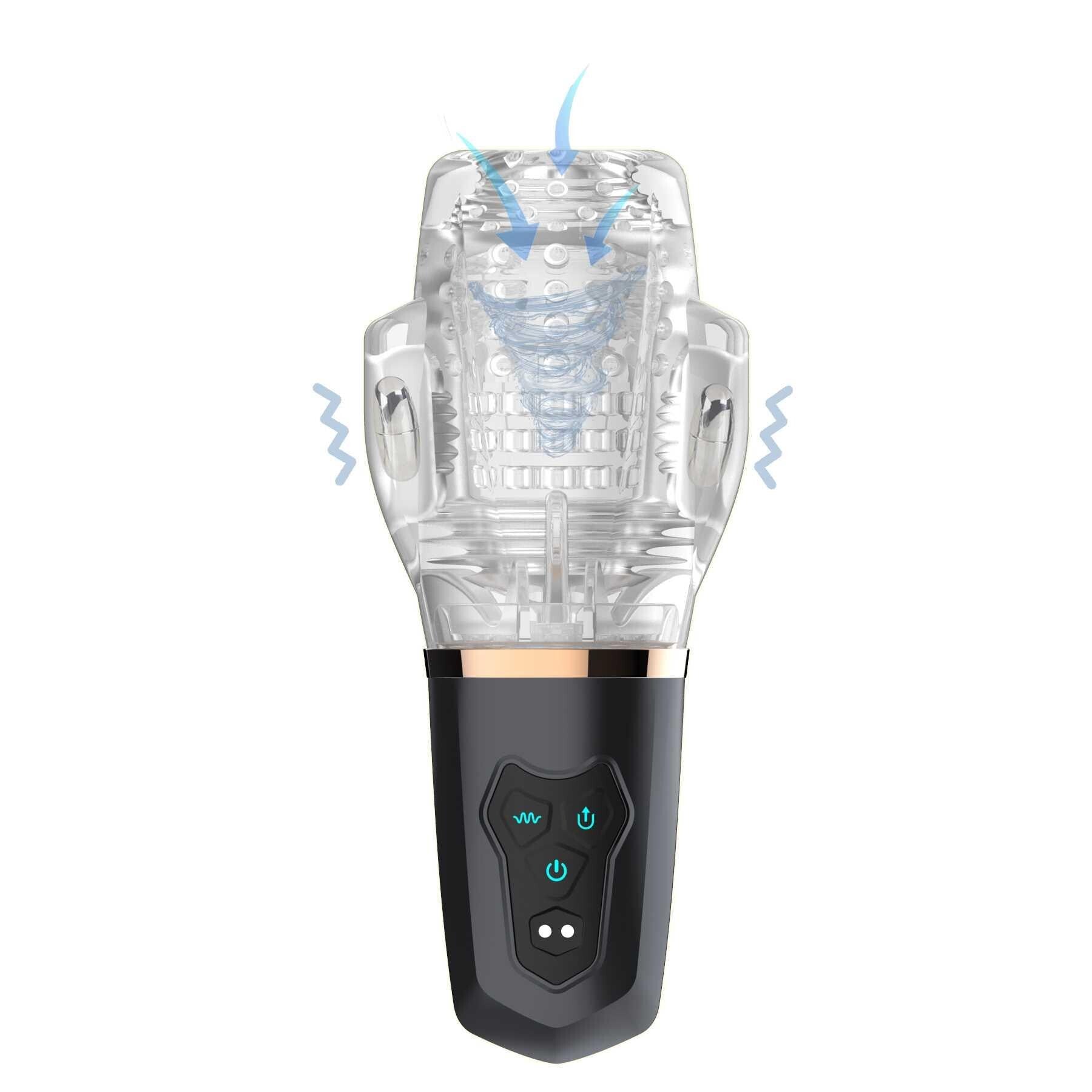Adam's Gawk Gawk 2.0 Sucking & Vibrating Sleeve - by Adam & Eve
