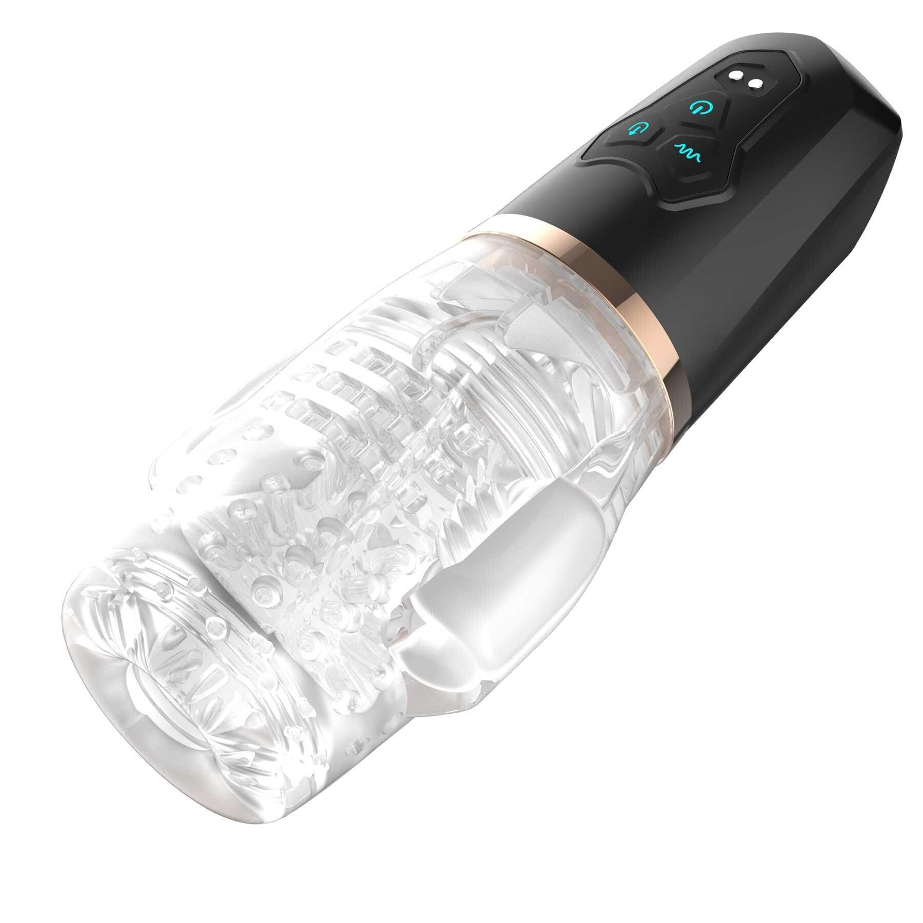 Adam's Gawk Gawk 2.0 Sucking & Vibrating Sleeve - by Adam & Eve