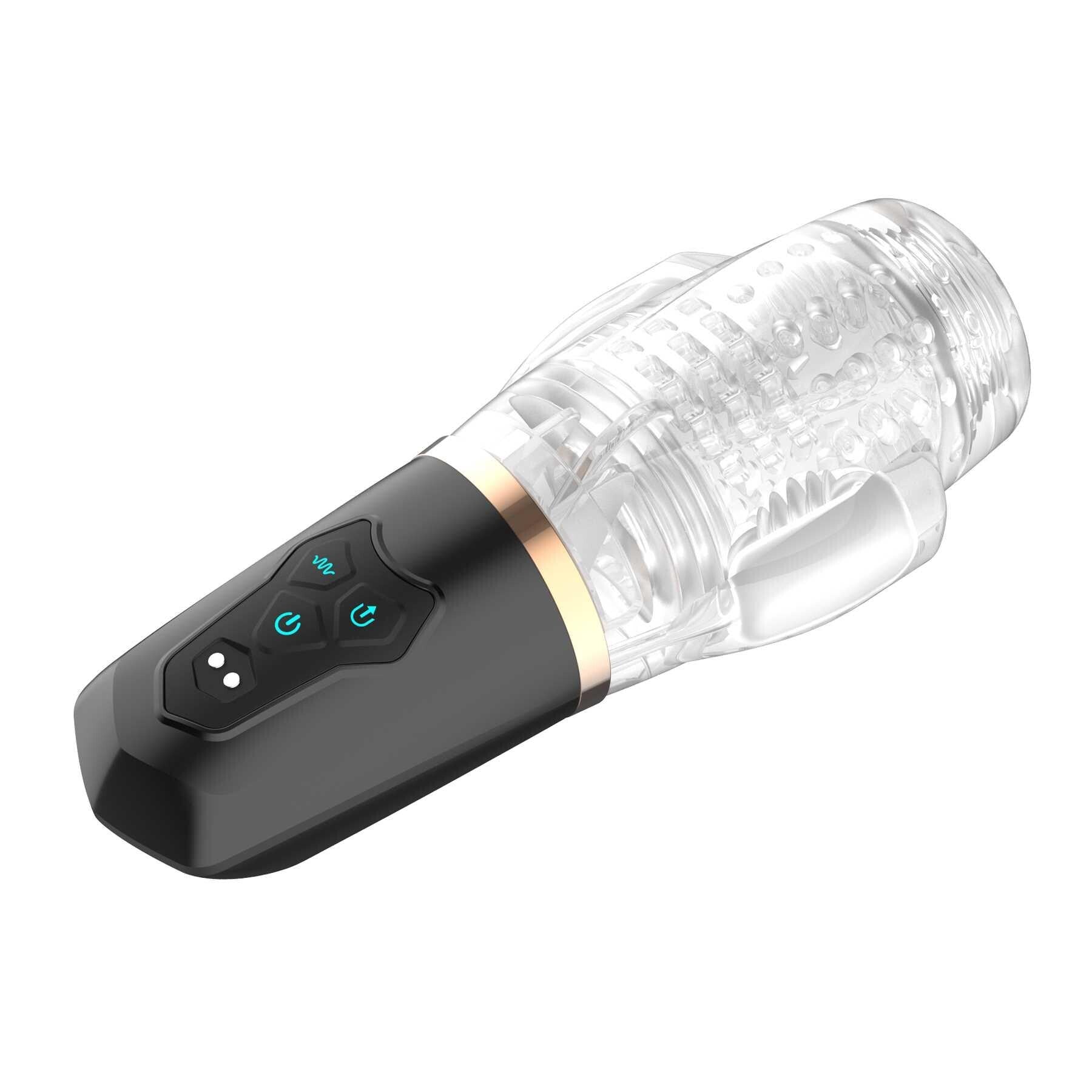 Adam's Gawk Gawk 2.0 Sucking & Vibrating Sleeve - by Adam & Eve