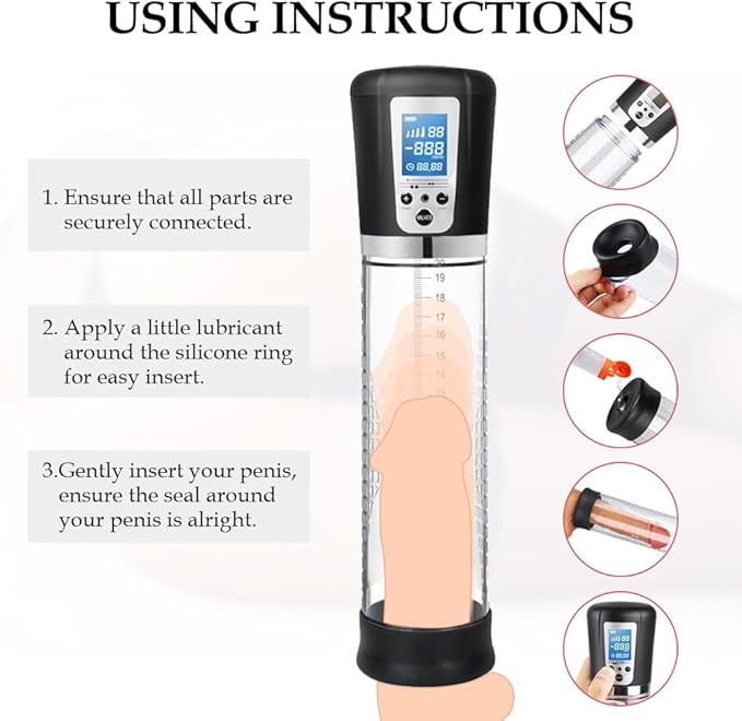 Automatic Battery Operated Penis Enlargement ED Pump