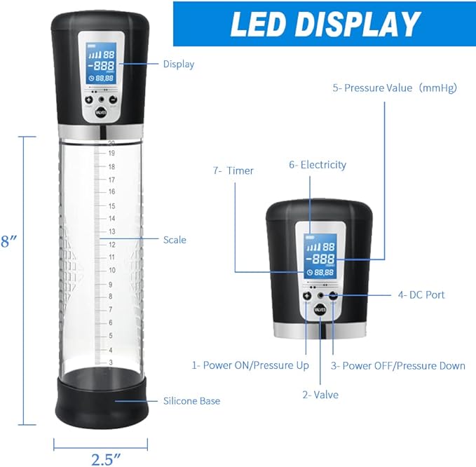 Automatic Battery Operated Penis Enlargement ED Pump