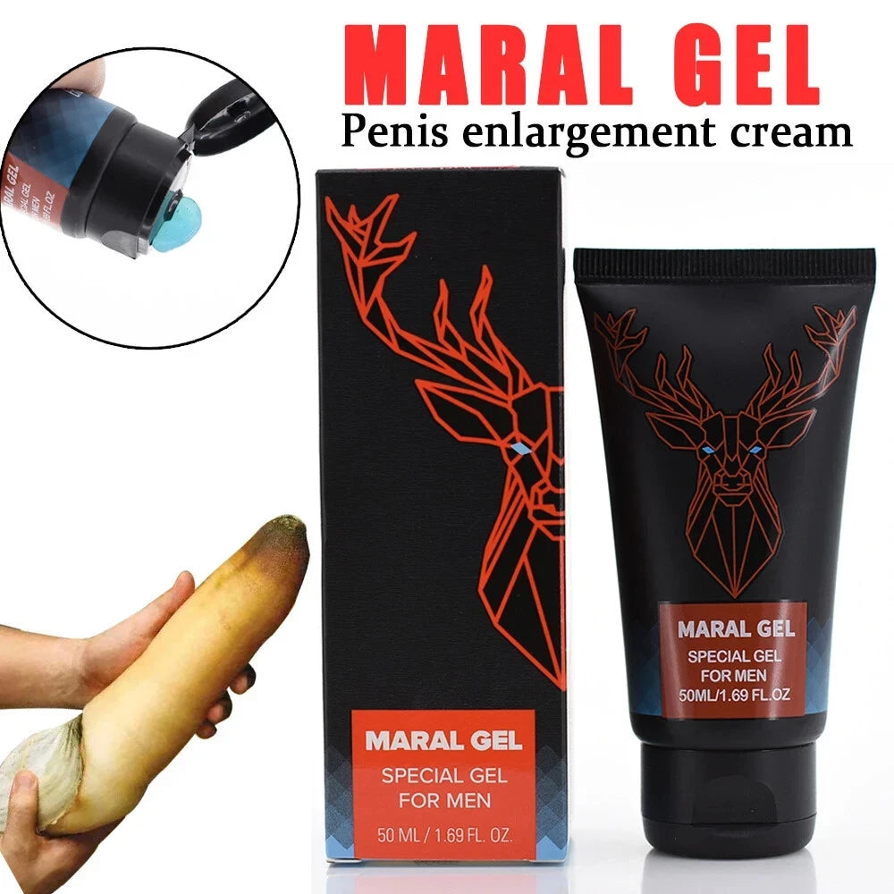 MARAL GEL 50ml PER EREZIONE INGROSSAMENTO PENE LUNGO MARAL