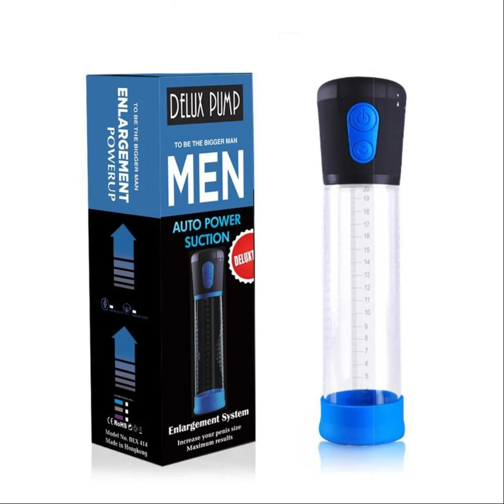 Electric Penis Vacuum Pump 3 Intensities Suction Cock Enlargement Sex Toys for Men Penis Enlargement Product