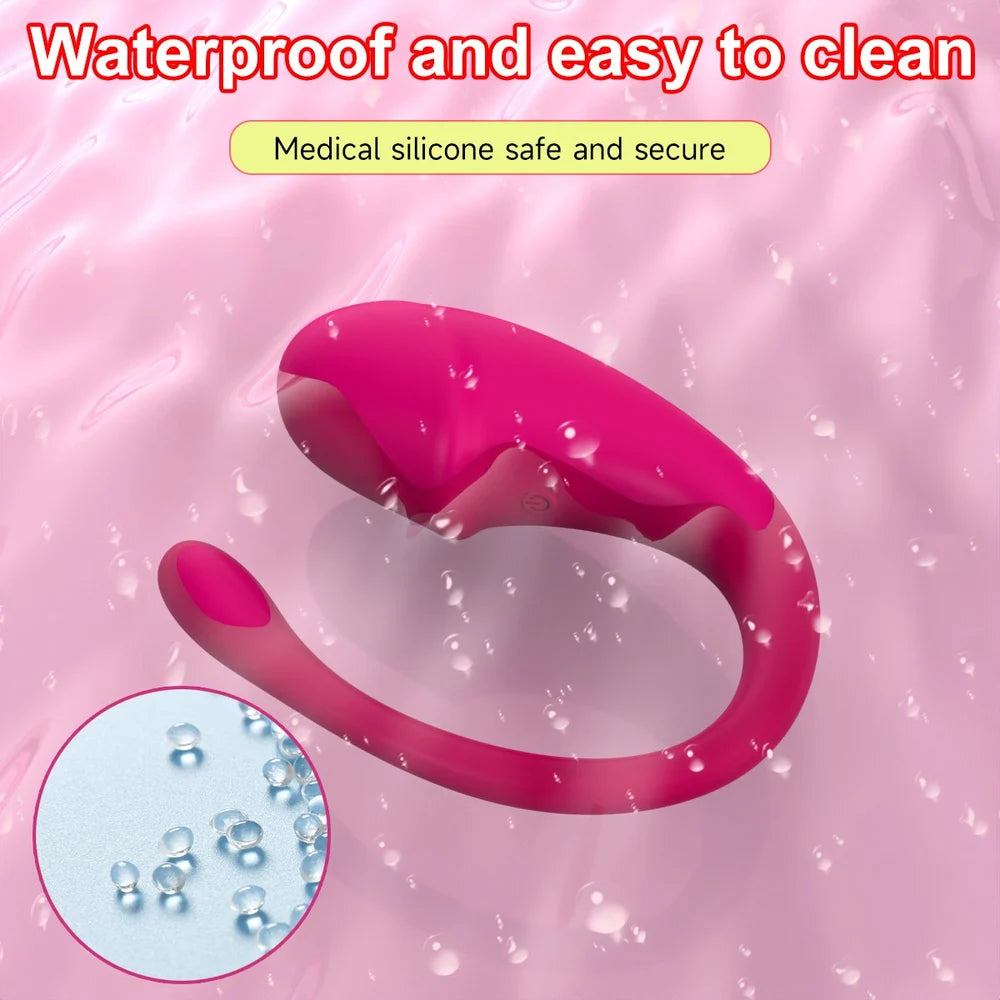 Portable Massager for Pain Relief Men and Women | Deep Tissue App Controlled Massager (Pink)