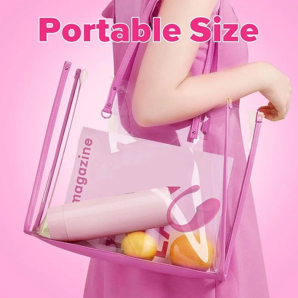 Portable Massager for Pain Relief Men and Women | Deep Tissue App Controlled Massager (Pink)
