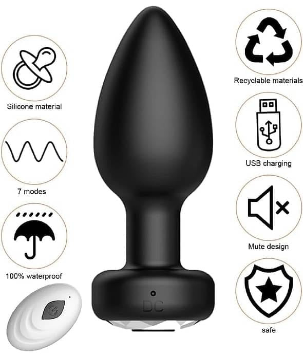 Vibrations Remote Control Plug