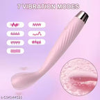 Portable Bendy Muscle Pain Relaxing 10 Modes Vibrating Waterproof Men & Women Massager (Pink)