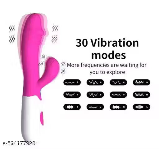 EasyToys - Lily Vibrator - G-Spot Vibrator - Met 2 Motoren - Vibrator - Sex Toys voor Vrouwen - Vibrators - 10 Verschillende Vibratiestanden - Clitoris Stimulator - Roze